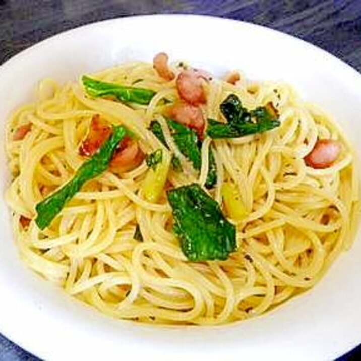 行者ニンニクで「スパゲティ・キトピロンチーノ」